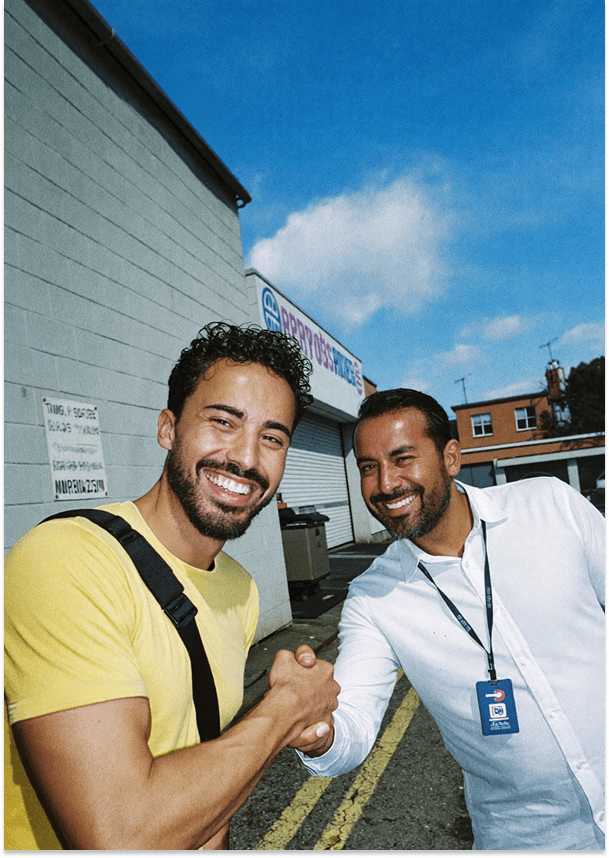 Hassan D., livreur indépendant Parcelo