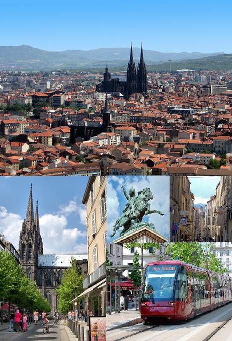 Vue de Clermont-Ferrand